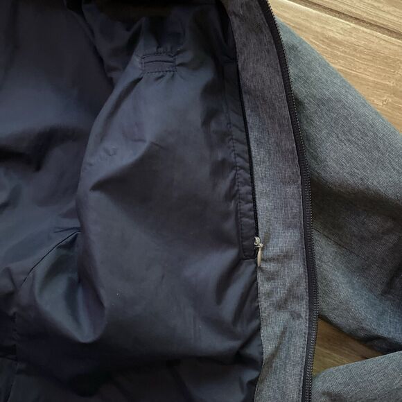 Womens The North Face Waterproof Dryvent Hooded Rain Gray Jacket Size Small - Picture 12 of 13